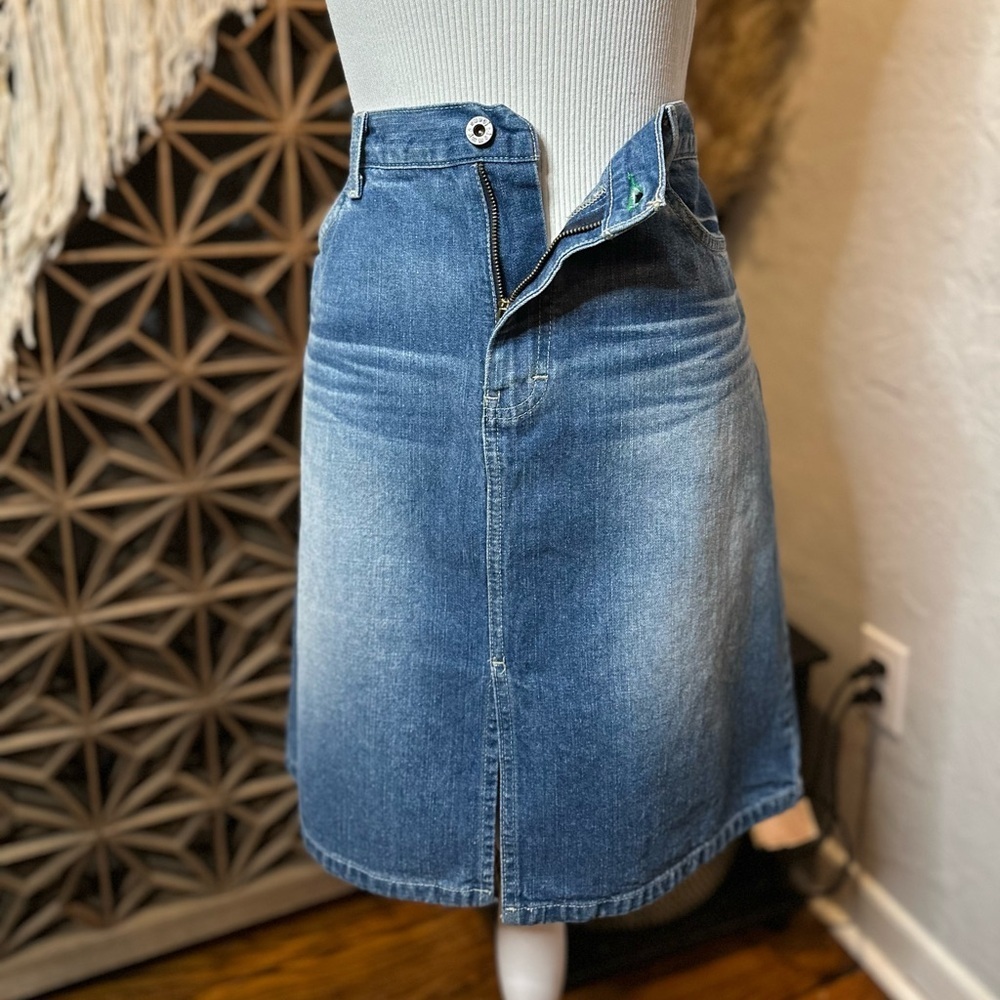 Tommy Jeans 100% Cotton Denim Skirt - Picture 7 of 14